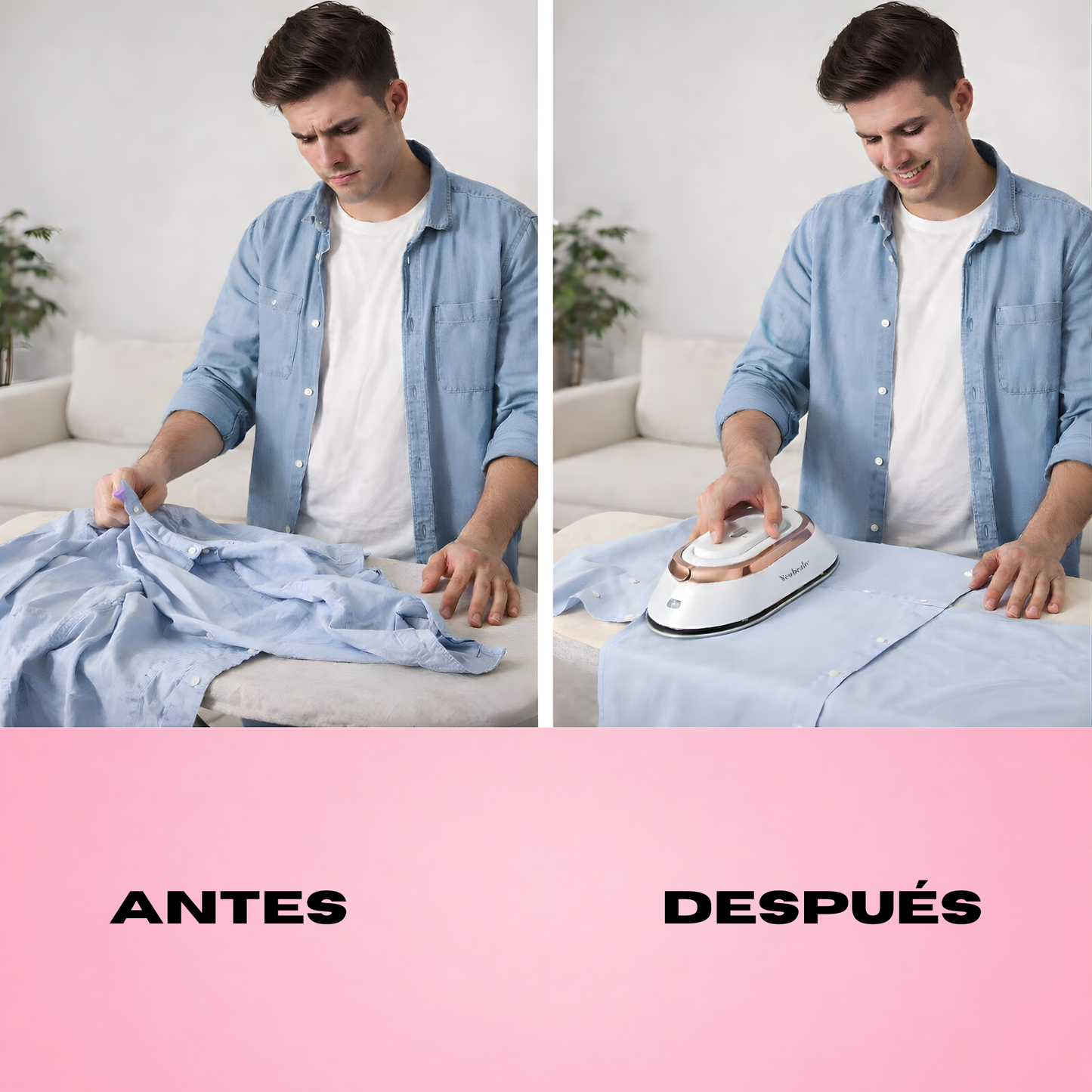 Mini plancha portátil